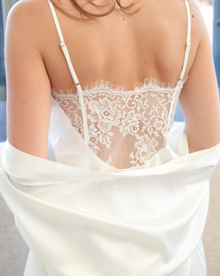 Amélie Silk Slip Dress