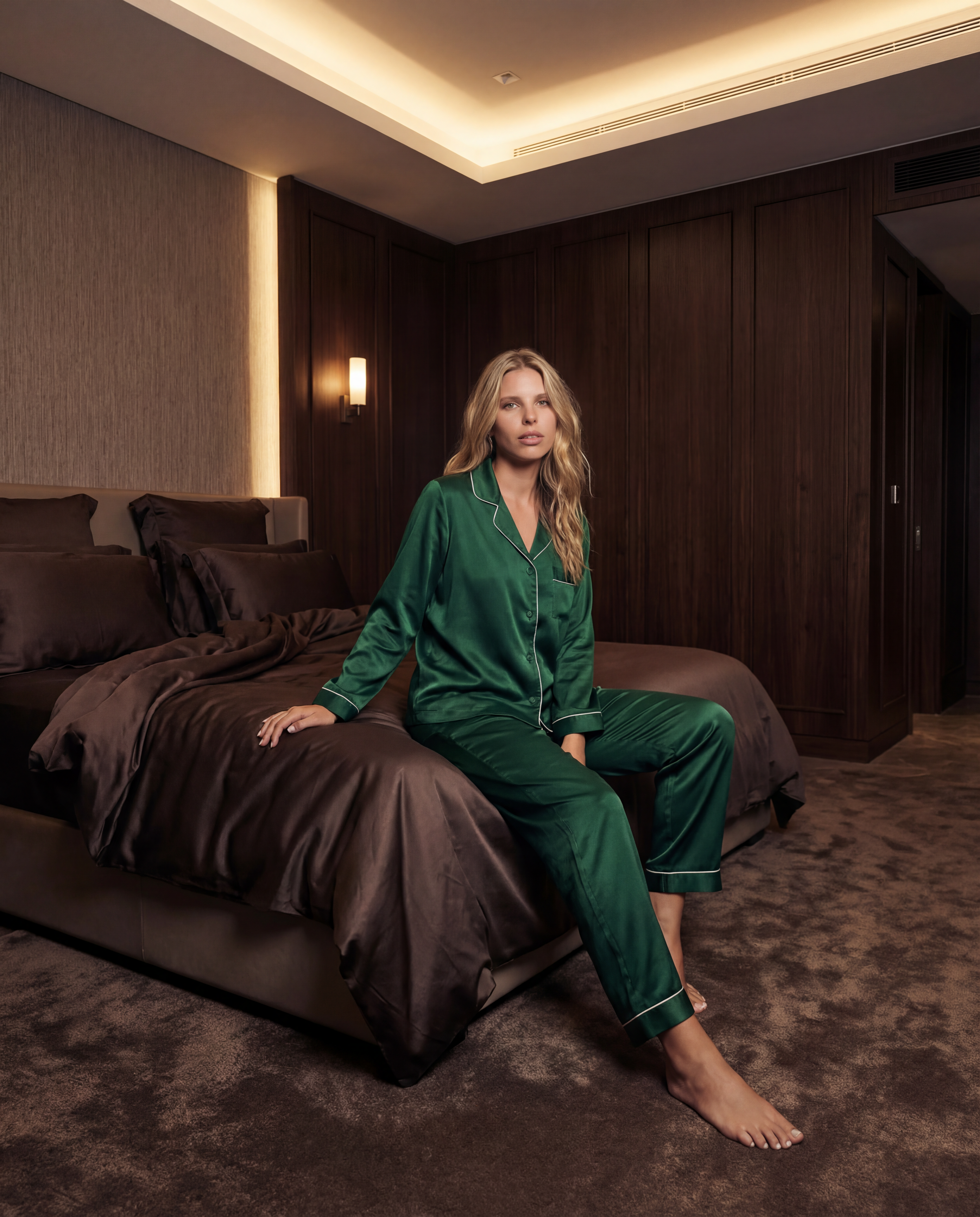 Elegance Silk Pyjama Set