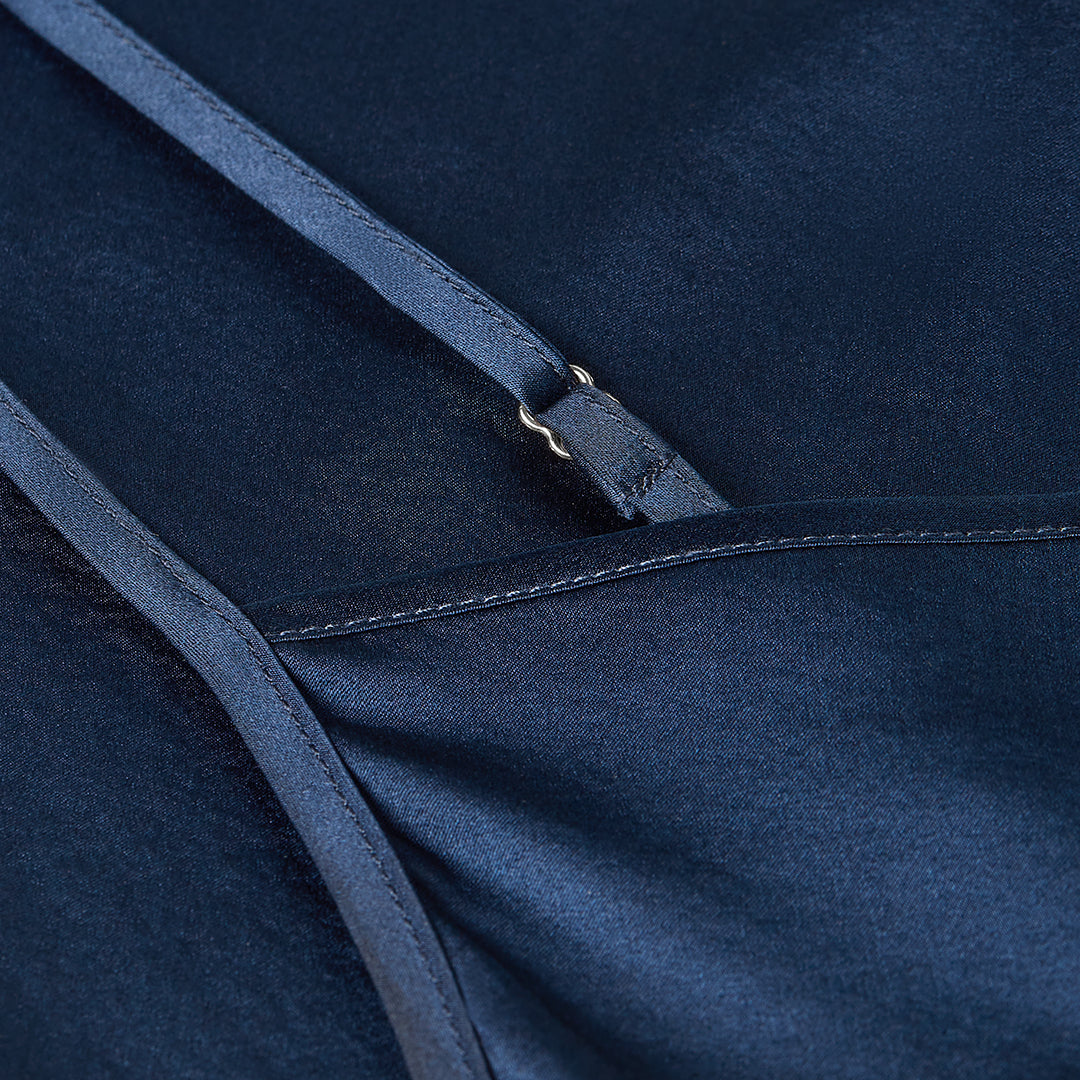 La Nuit Midnight Slip Dress